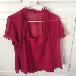 Fuchsia Blouse